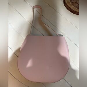 Steven Alan Helena Half Moon Leather Shoulder Bag